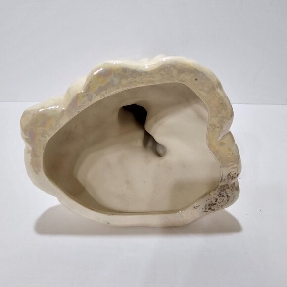 Bare Kissing Couple Porcelain Figurine - 13 Inches Tall - Glazed Porcelain - Picture 5 of 5